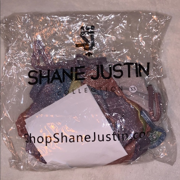 Shane Justin Rainbow Diamond Dress - Picture 12 of 12